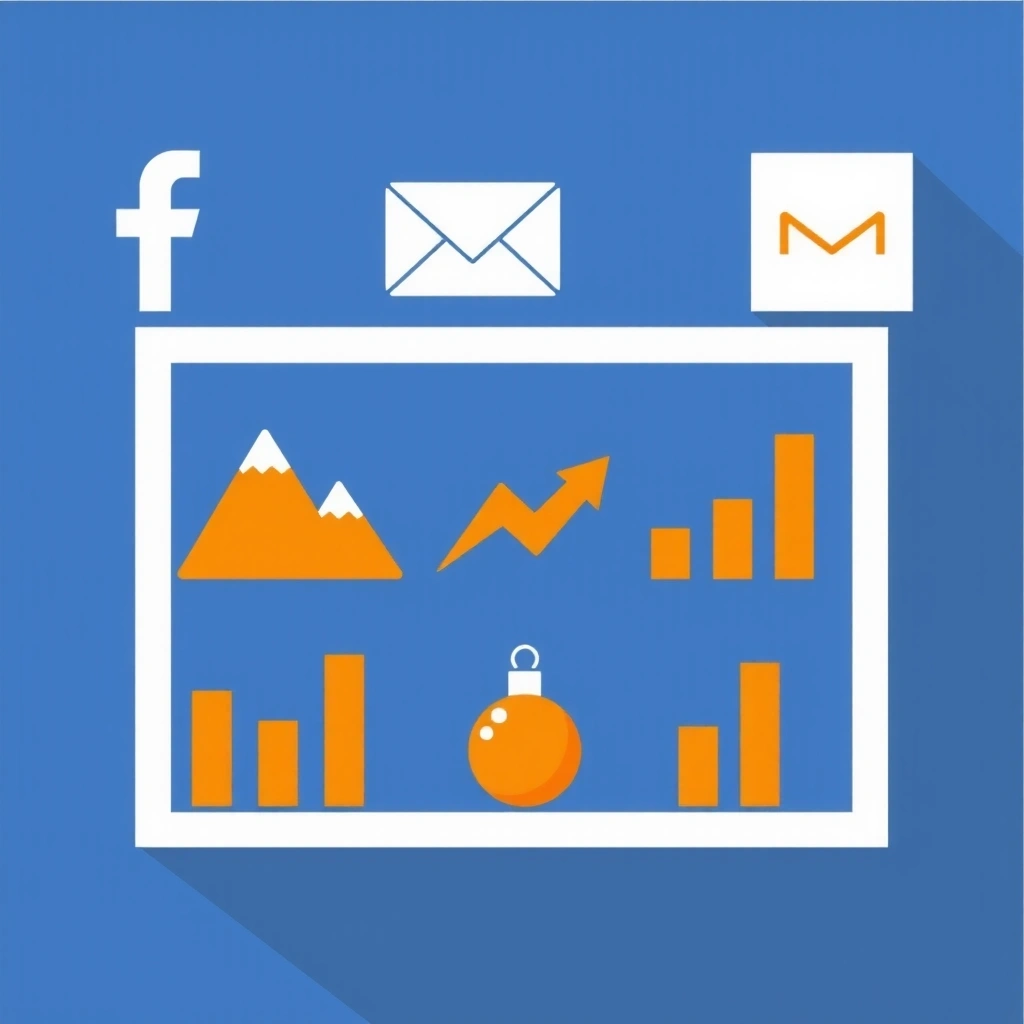 Digital marketing strategy icons